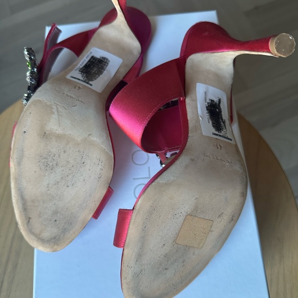 Manolo Blahnik Gable Jewel Sandal - Picture 4 of 5